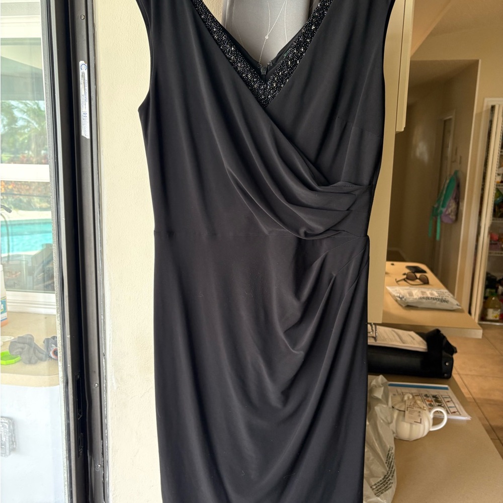 Ralph Lauren Black Sleeveless Dress